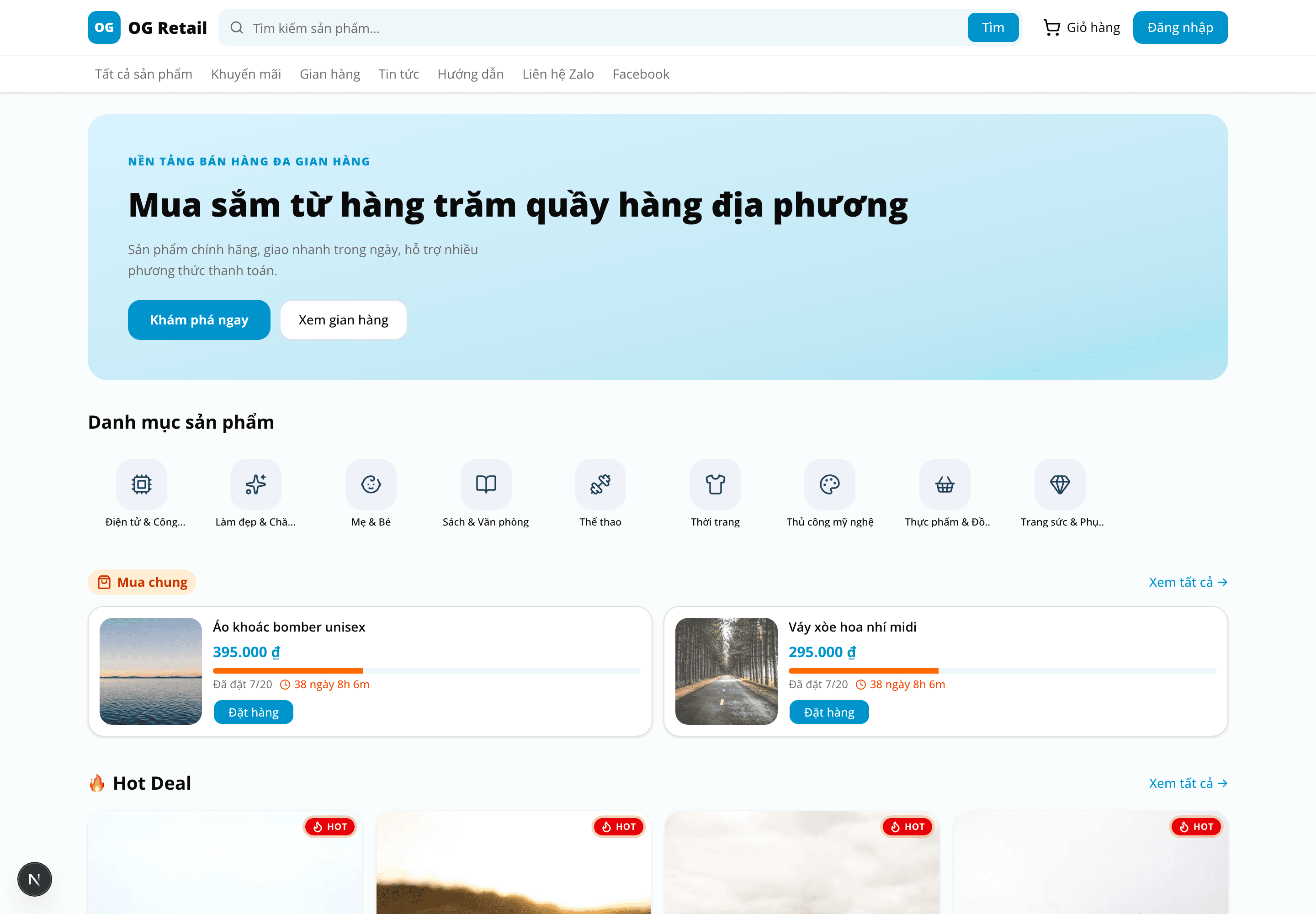 Trang chủ khách hàng